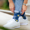 Blaue Bembel Socken