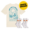 Halloween Special: Good Vibes & Ebbelwoi Shirt + 1 x gratis Socken