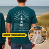 Halloween Special: Leuchtturm T-Shirt mit Kürbis Tennissocken