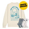 Good Vibes Ebbelwoi Outfit: Sweatshirt + passende Bembel Socken