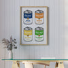 Pop Art Poster "Frankfurt"