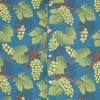 Blaues Riesling Hawaiihemd mit Weinreben