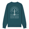 Schönwetterfront Leuchtturm Sweatshirt mit Backprint