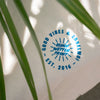 Detailaufnahme "Good Vibes & Ebbelwoi" Siebdruck