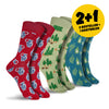 Socken Starterset: 2 bestellen + 1 Sockenpaar kostenlos