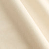 Nahaufnahme des naturfarbenen T-Shirts (ungebleichte Baumwolle)